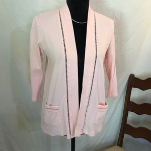 Baby pink cotton cover jacket